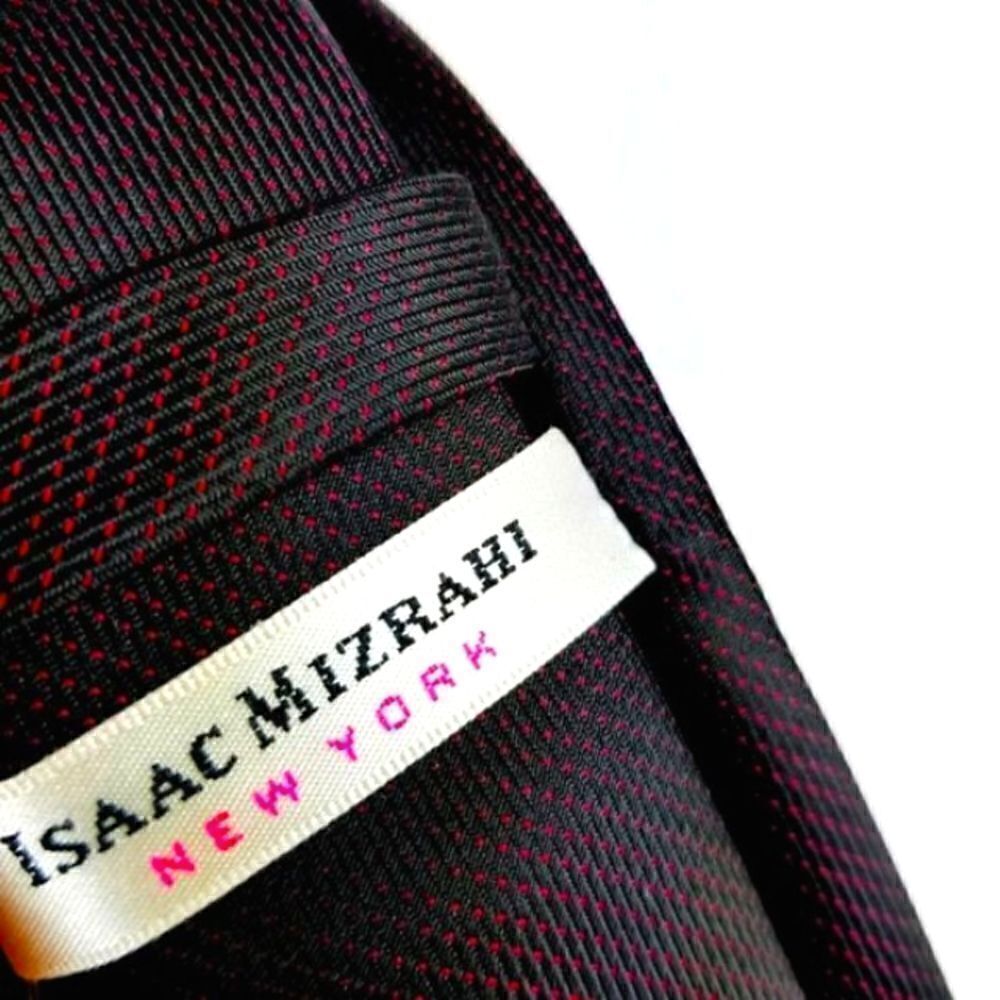 Isaac Mizrahi Tie and Pocket Square Set